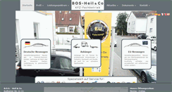 Desktop Screenshot of bos-heil.de